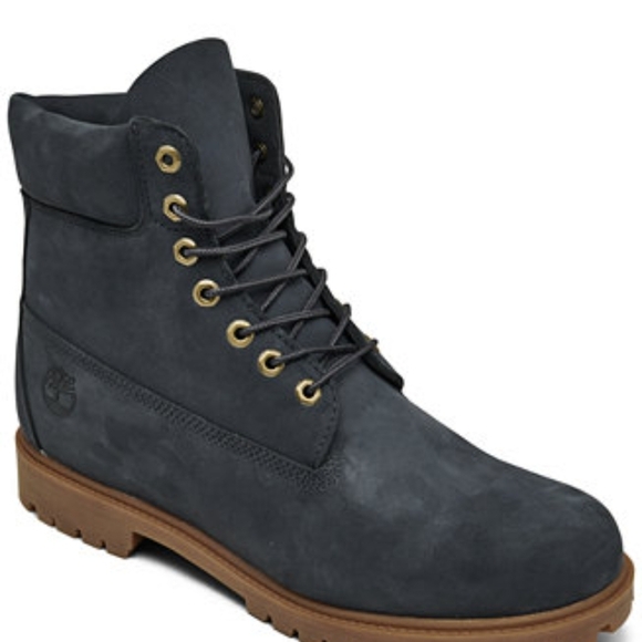 Timberland Men's Dark Gray Boots - Picture 1 of 5